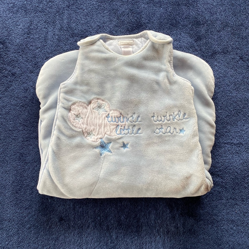 Soft thick fleece sleep sack for baby